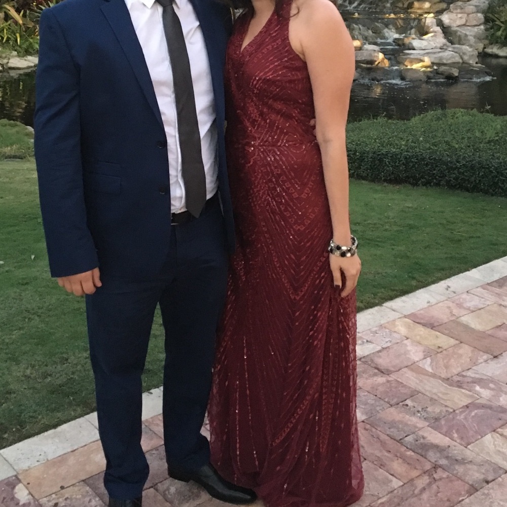 David meister evening dress